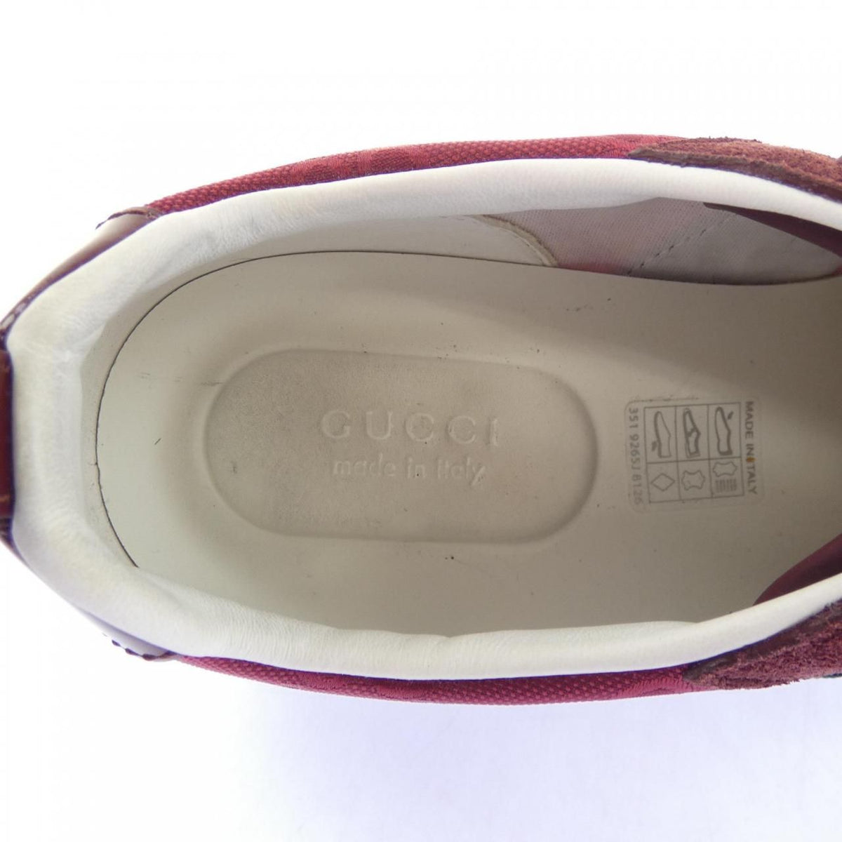 Gucci Rosso Ancora Aaezm Sneakers — view 6