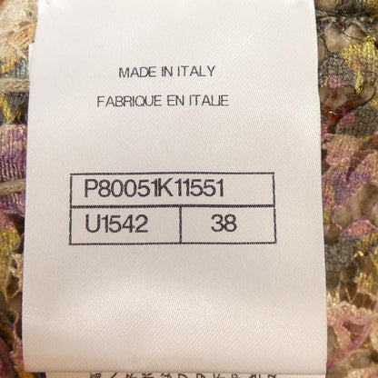 Chanel Collarless Jacket Gray — view 4