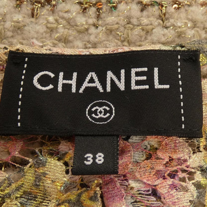 Chanel Collarless Jacket Gray — view 5