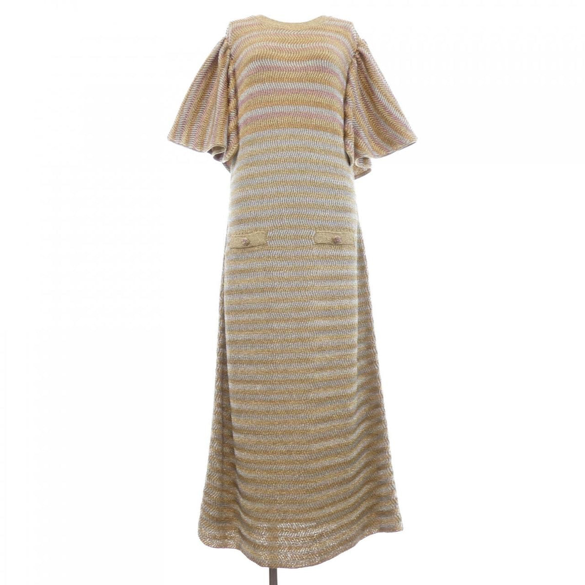Chanel Dress Gold