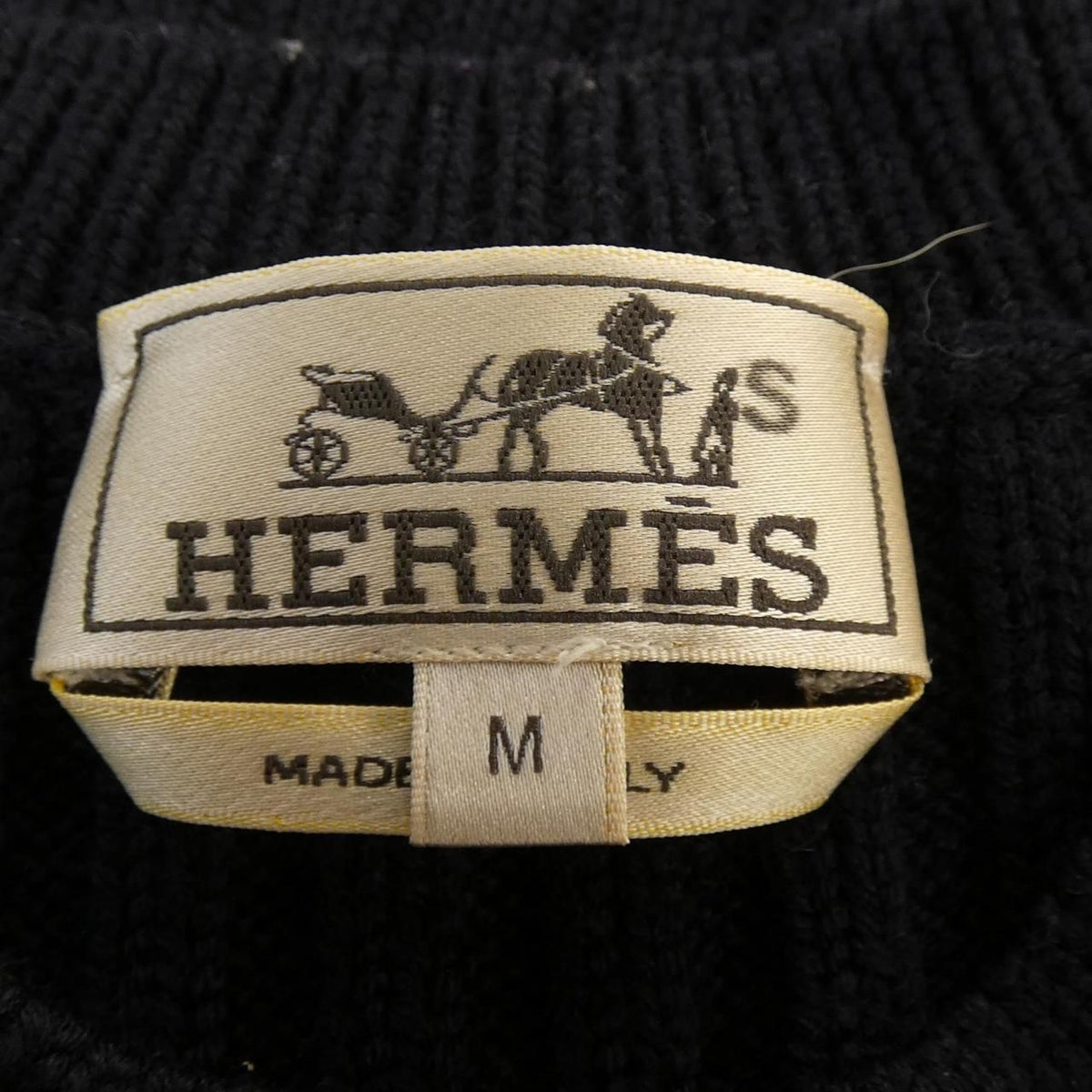 Hermes Knit Sweater Navy — view 4