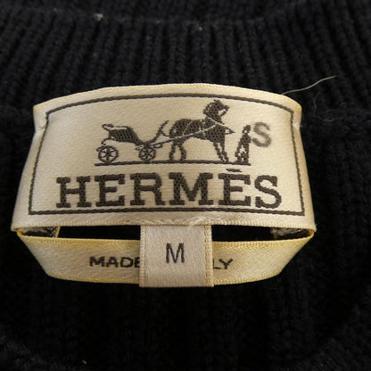 Hermes Knit Sweater Navy — view 4