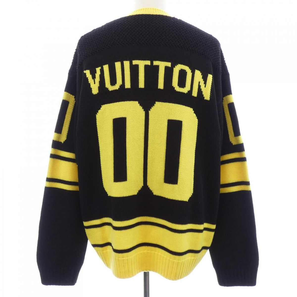 Louis Vuitton Intarsia Football T-Shirt Knit Sweater — view 2