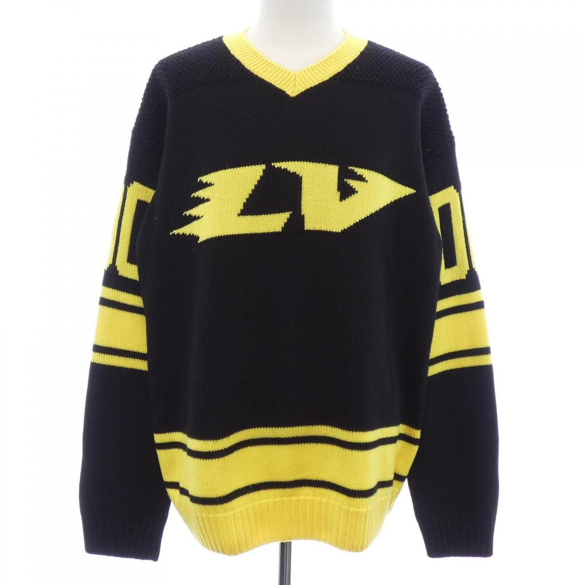 Louis Vuitton Intarsia Football T-Shirt Knit Sweater