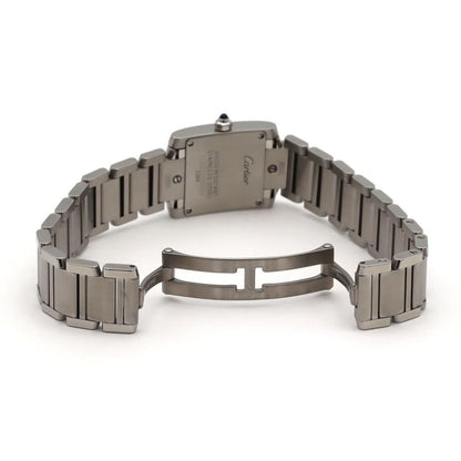 Cartier Tank Francaise SM SS Quartz Watch — view 6