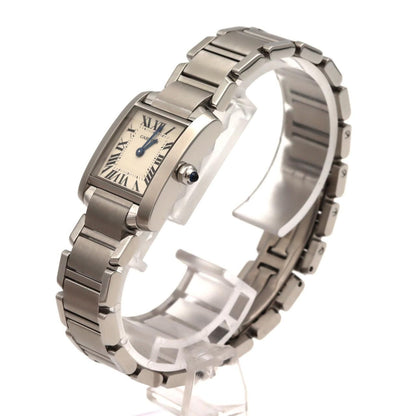 Cartier Tank Francaise SM SS Quartz Watch — view 2