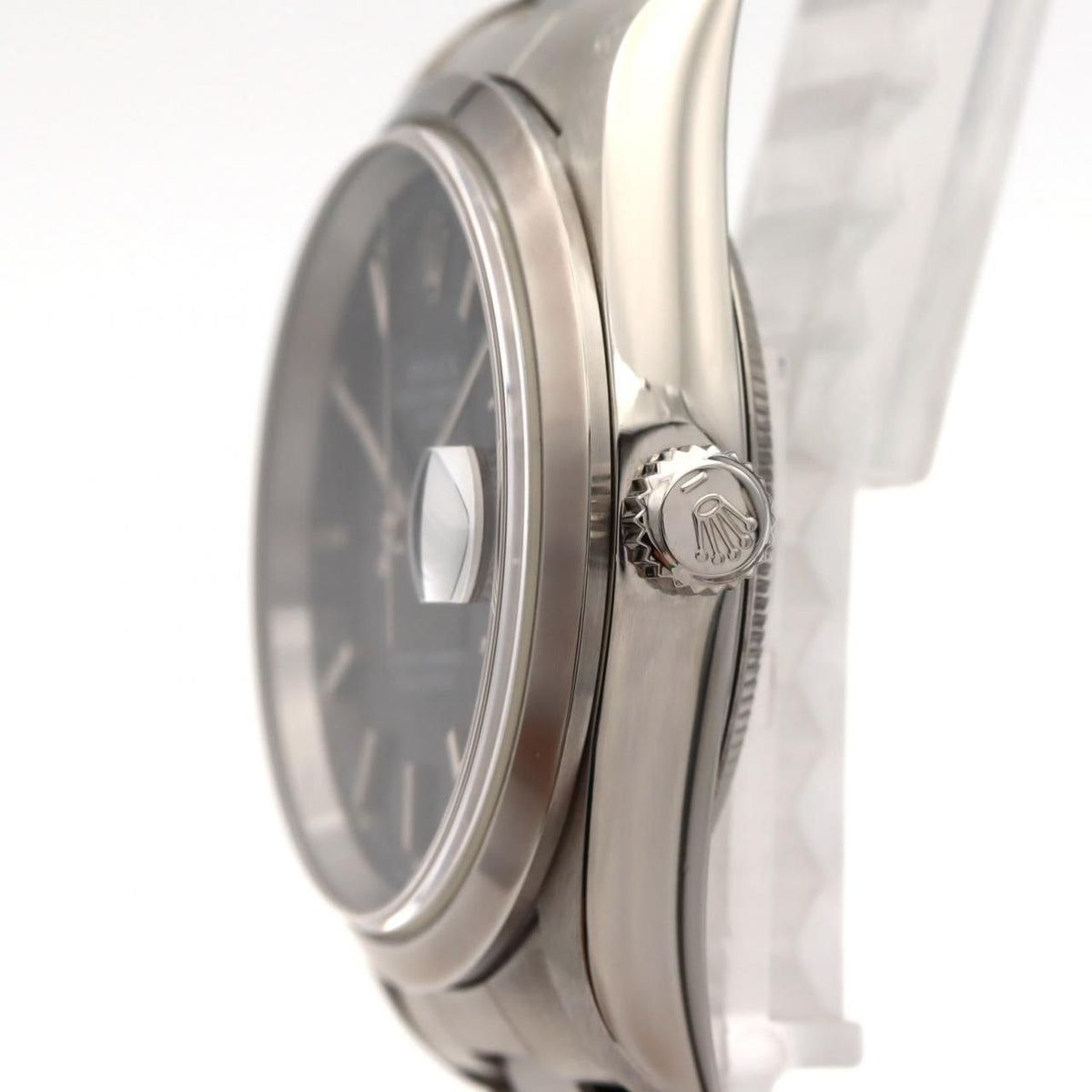 Rolex Oyster Perpetual Date SS Automatic — view 3
