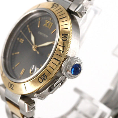 Cartier Pasha Plonger Stainless Steel Yellow Gold Automatic — view 3