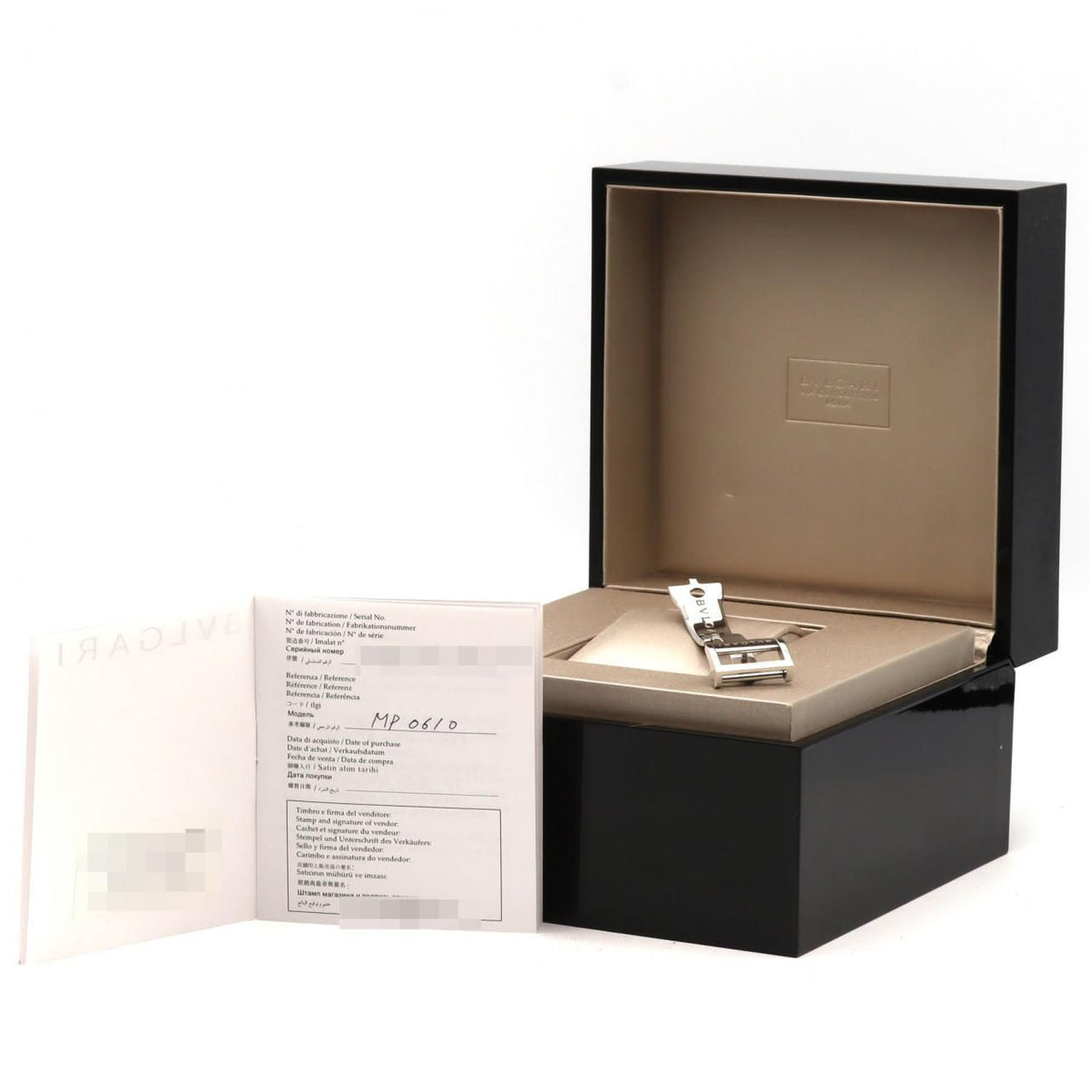 Bvlgari Bulgari Diagono Caribullo 303 PG Stainless Steel Pink Gold Automatic — view 7