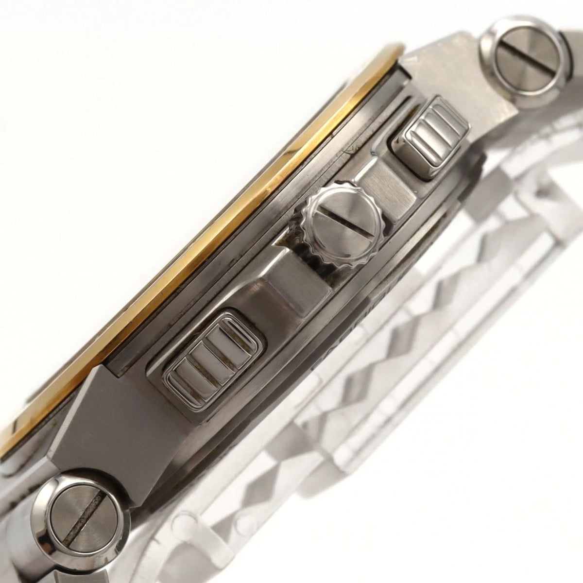 Bvlgari Bulgari Diagono Caribullo 303 PG Stainless Steel Pink Gold Automatic — view 3