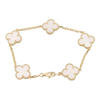 Van Cleef & Arpels Bracelet Vintage Alhambra Mother of Pearl 18k — view 2