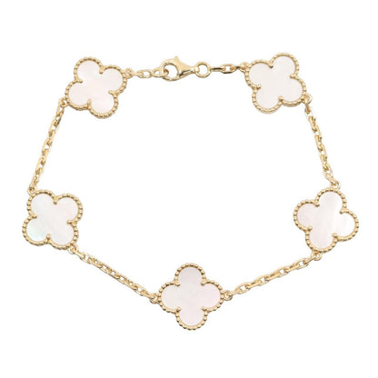 Van Cleef & Arpels Bracelet Vintage Alhambra Mother of Pearl 18k