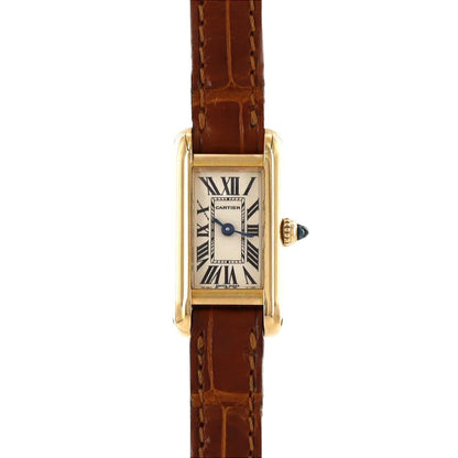 Cartier Tank Aronje YG Quartz Watch