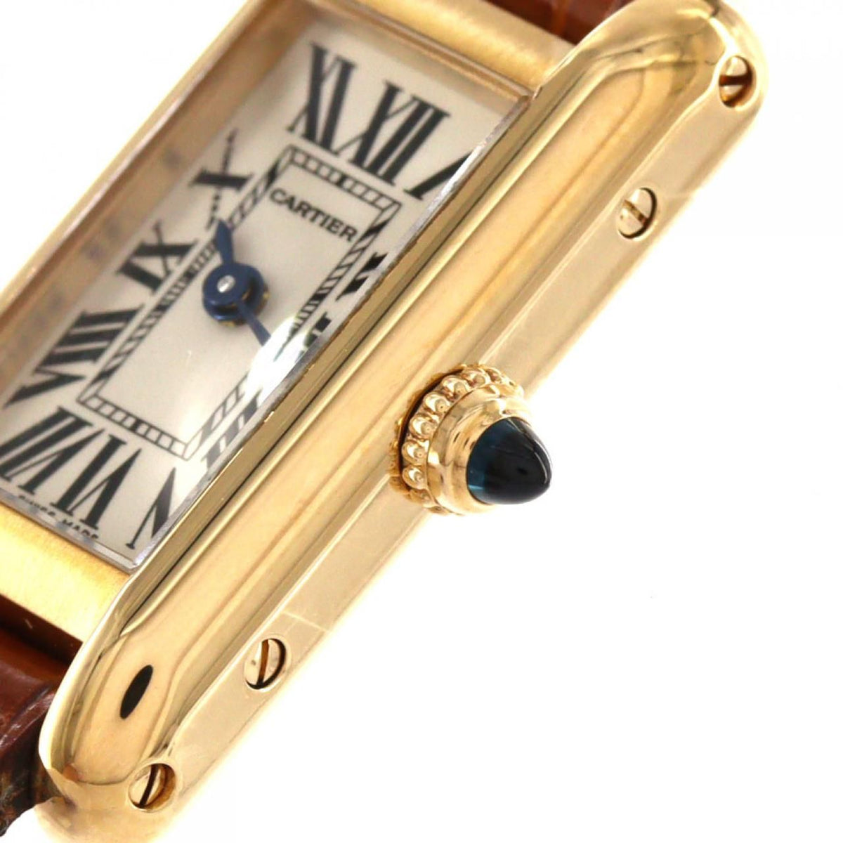 Cartier Tank Aronje YG Quartz Watch — view 3