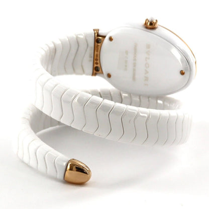 Bvlgari Serpenti Spiga Ceramic PG D S Quartz Watch — view 6