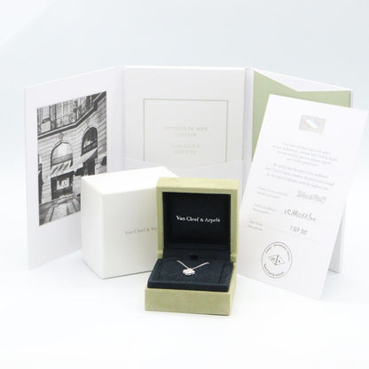 Van Cleef & Arpels Necklace Sweet Alhambra Diamond 40 18k White Gold — view 5