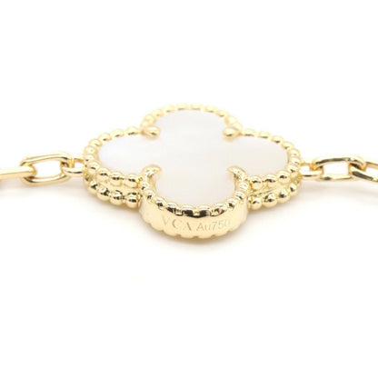 Van Cleef & Arpels Bracelet Vintage Alhambra Mother of Pearl 18k — view 4
