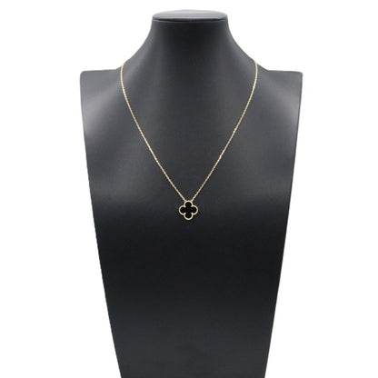 Van Cleef & Arpels Necklace Vintage Alhambra Onyx 42 18k — view 6