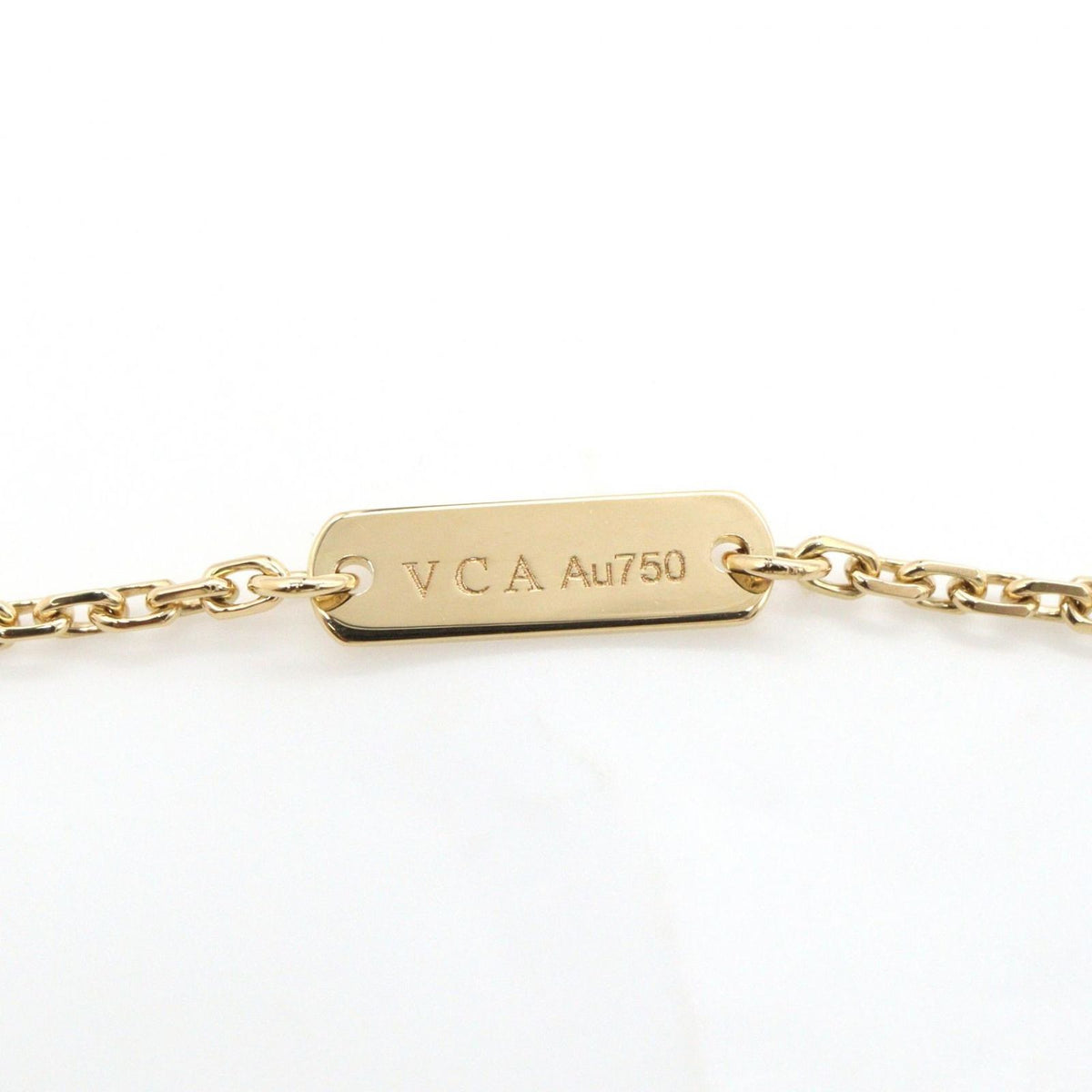 Van Cleef & Arpels Necklace Vintage Alhambra Onyx 42 18k — view 3