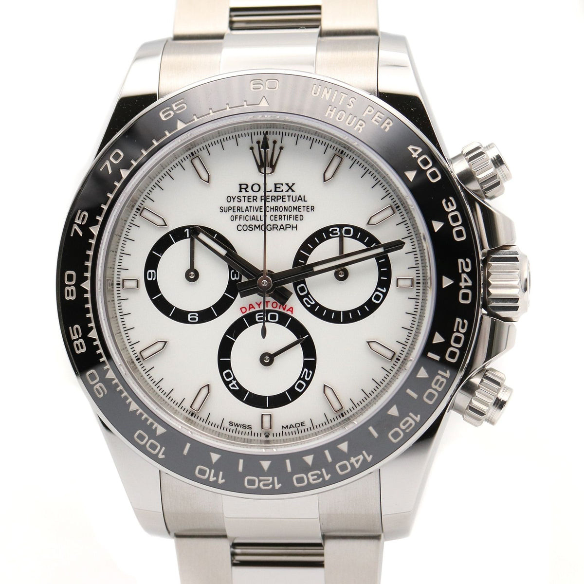 Rolex Watch Daytona WH Stainless Steel — view 3
