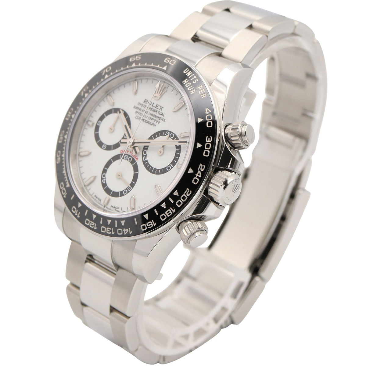 Rolex Watch Daytona WH Stainless Steel — view 2
