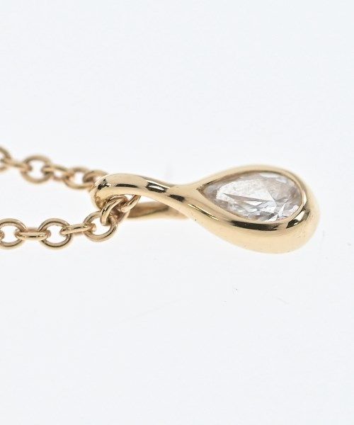 Tiffany & Co Pear Shape Diamond By the Yard Pendant Necklace 18K Rose Gold — view 3