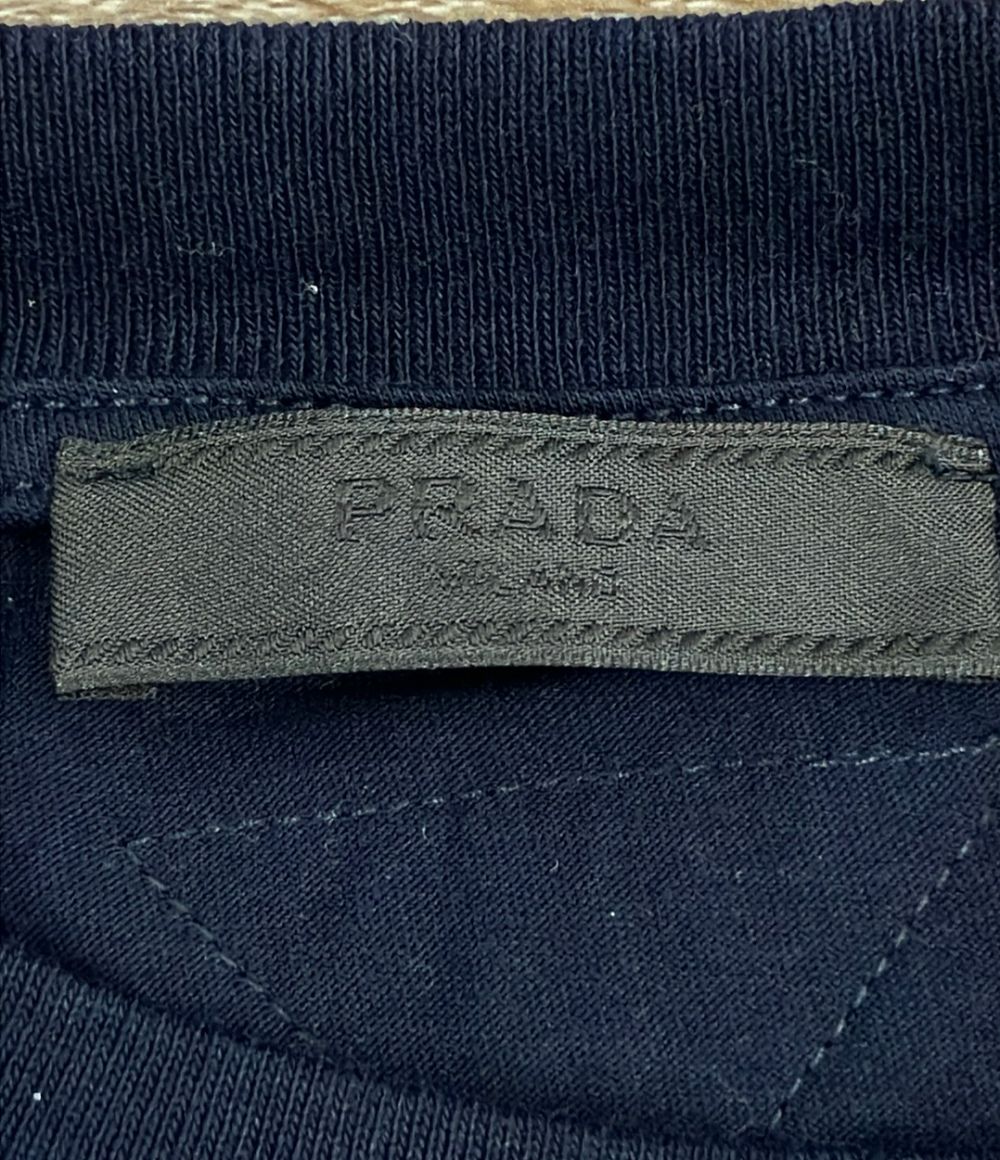 Prada Short Sleeve T-Shirt Triangle Logo XL — view 3