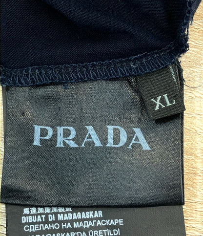 Prada Short Sleeve T-Shirt Triangle Logo XL — view 4