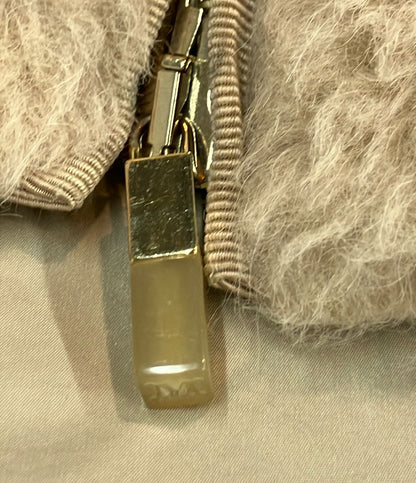 Max Mara Collarless Jacket Alpaca 36 — view 7