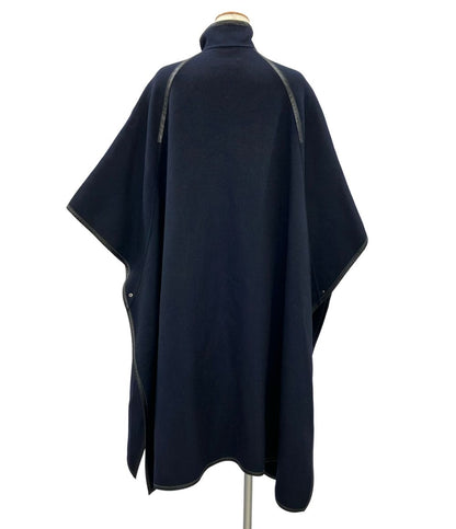 Max Mara Weekend Coat Poncho Tent A-Line Cucito Mano — view 2