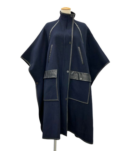 Max Mara Weekend Coat Poncho Tent A-Line Cucito Mano