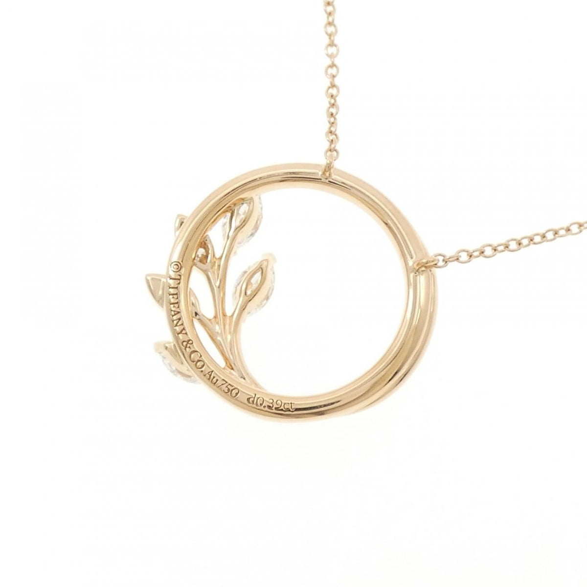 Tiffany & Co Vine Circle Small Necklace — view 4