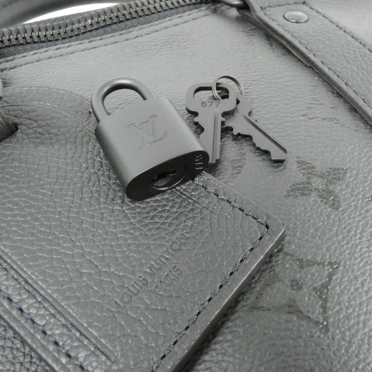 Louis Vuitton Monogram Midnight Keepall Bandouliere Bag — view 3