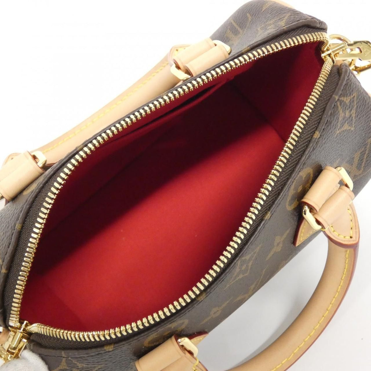 Louis Vuitton Monogram Speedy Bandouliere 20 Boston Bag — view 6