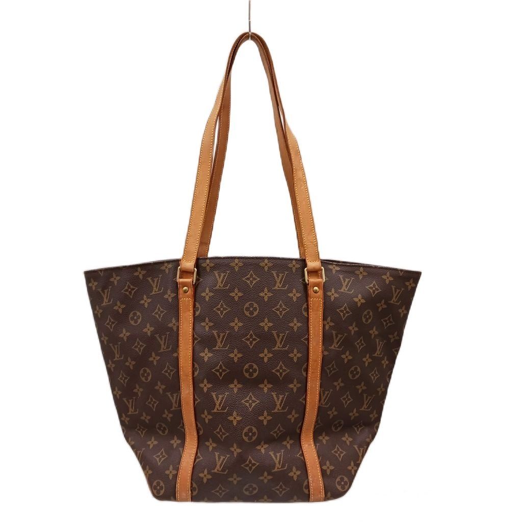 Louis Vuitton Sac Shopping Monogram Tote Shoulder Bag Brown