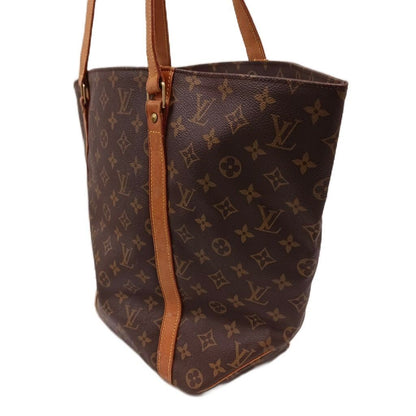 Louis Vuitton Sac Shopping Monogram Tote Shoulder Bag Brown — view 4