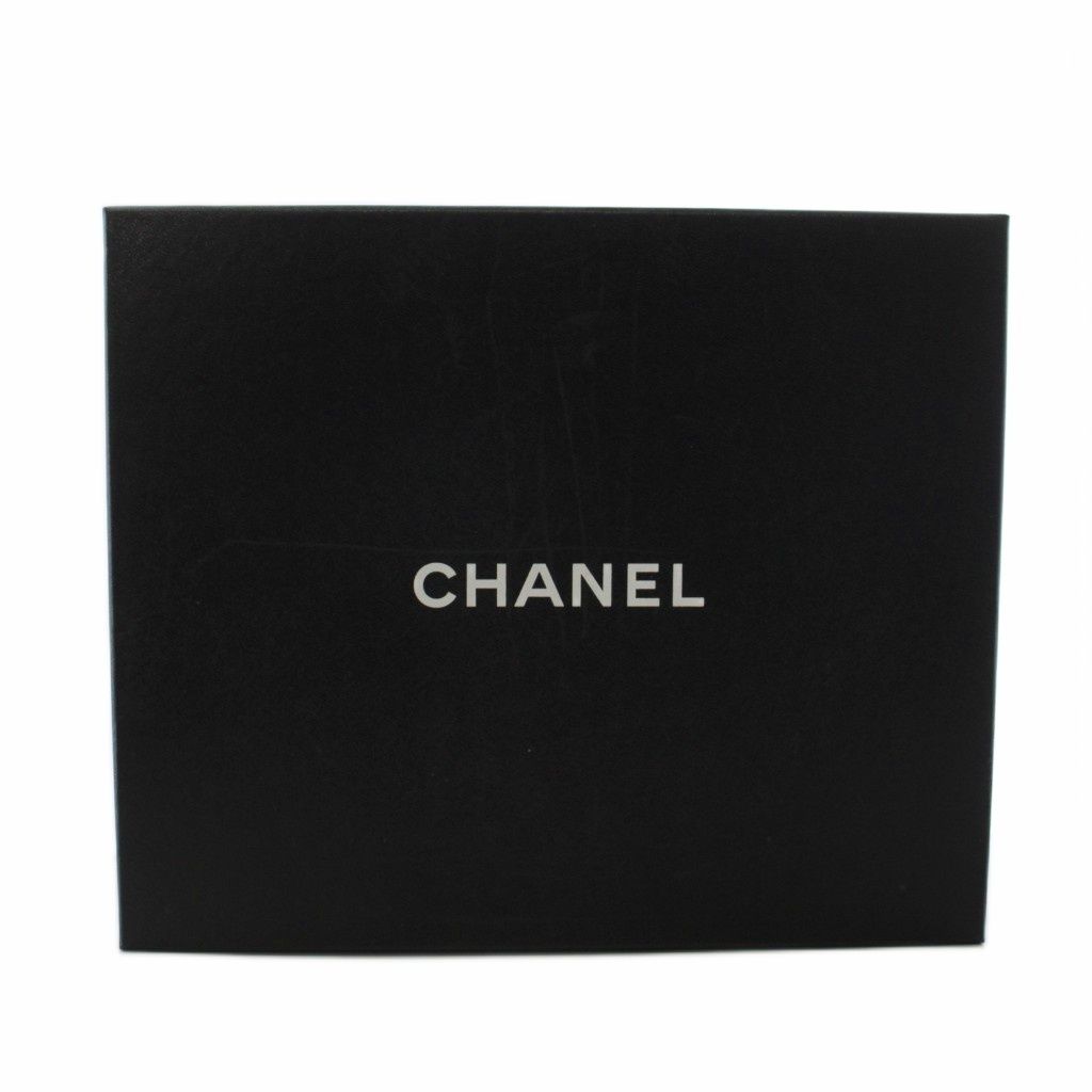 Chanel Espadrilles Sandals CC Logo Knit 39C White Black — view 8