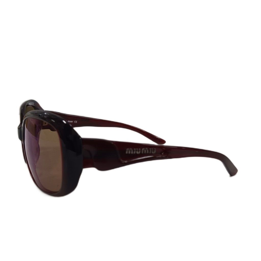 Miu Miu Sunglasses 60 14 Brown Eyewear — view 4
