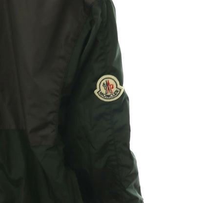 Moncler Eloi Giubbotto Nylon Hood Jacket Zip Up Charcoal Gray Green Blue 3 — view 5