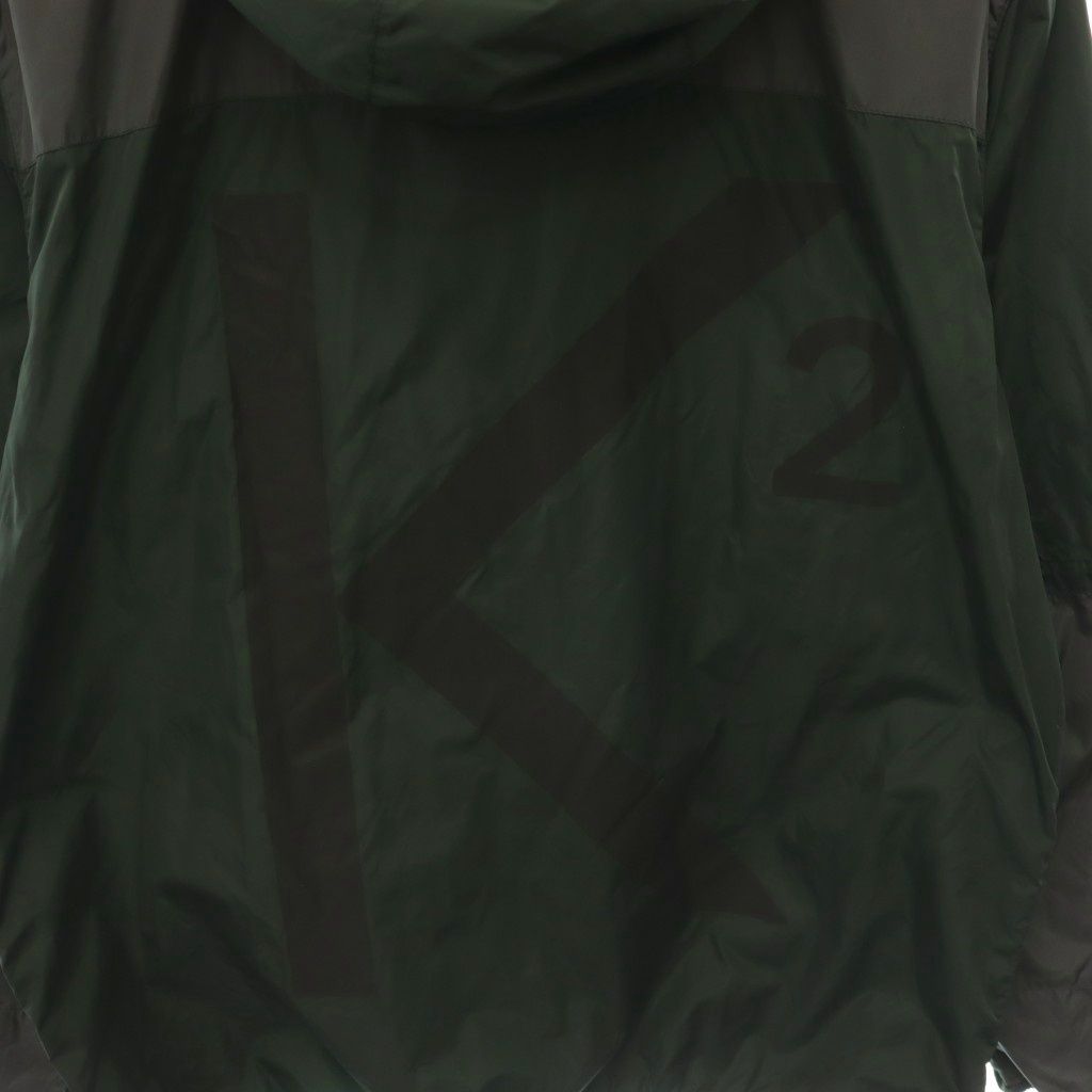 Moncler Eloi Giubbotto Nylon Hood Jacket Zip Up Charcoal Gray Green Blue 3 — view 6