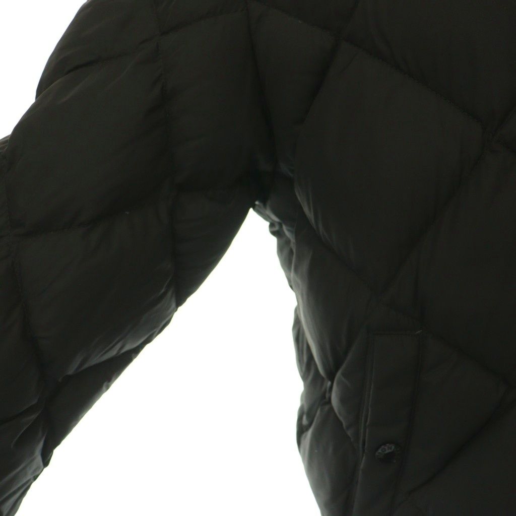 Moncler Arvouin Down Jacket Nylon Outer Hood Logo Accent Black 1 — view 7
