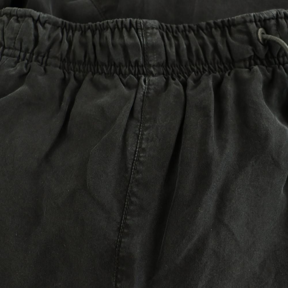 Louis Vuitton Silk Side Monogram Easy Pants Tapered Black 34 — view 4