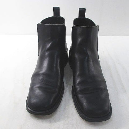 Gucci Short Boots Slit Black Leather — view 5