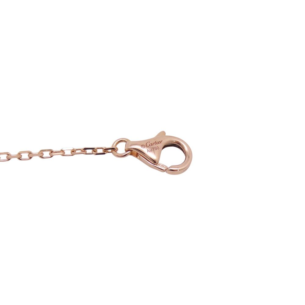 Cartier Necklace D'amour SM Small Model Diamond 18k Pink Gold Pendant — view 8
