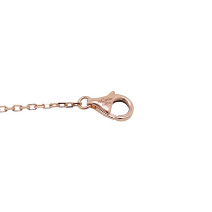 Cartier Necklace D'amour SM Small Model Diamond 18k Pink Gold Pendant — view 8