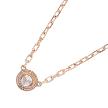 Cartier Necklace D'amour SM Small Model Diamond 18k Pink Gold Pendant — view 3