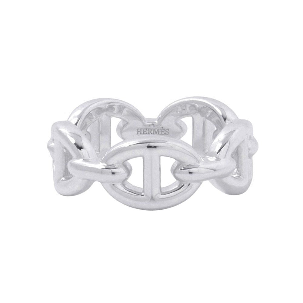 Hermes Ring Chaine D'ancre Enchainee PM