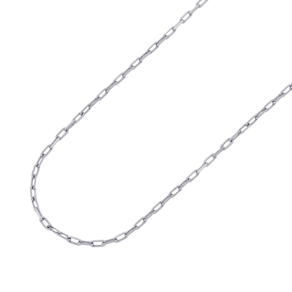 Cartier Necklace Santos de Cartier SM Small Model 18k White Gold Chain