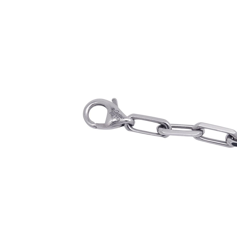 Cartier Necklace Santos de Cartier SM Small Model 18k White Gold Chain — view 8