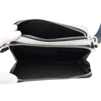 Dior Shoulder Bag Double Zip Pocket Leather — view 5